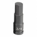 Impact Socket 3/4 1/2 D Hex