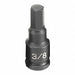 Impact Socket 3/8 3/8 D Hex M