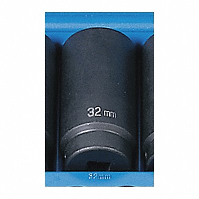 Socket 32mm 1/2 D Impact 6pt. D