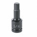 Impact Socket 5/32 1/4 D Hex M Black