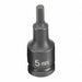 Socket 5mm 3/8 D Impact Hex Male