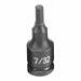 Impact Socket 7/32 3/8 D Hex M