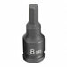 Socket 8mm 3/8 D Impact Hex Male