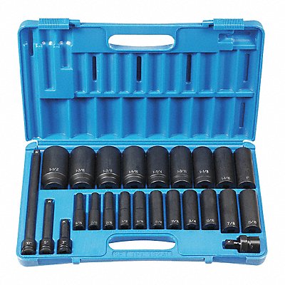 Socket Set 1/2 D D 24pcs.