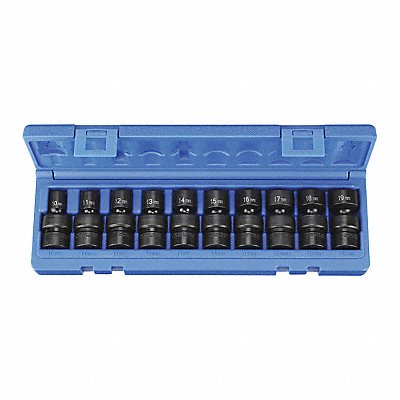 Universal Socket Set 3/8 D 10pcs.