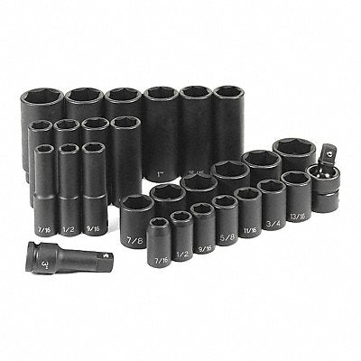 Socket Set 1/2 D 28pcs.