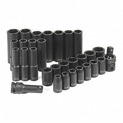 Socket Set 1/2 D 30pcs.