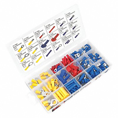 Wire Terminal Assortment Kit 160 Pc