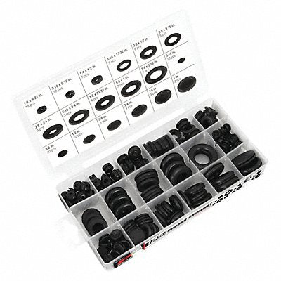 Rubber Grommet Hardware Kit 125 Pc