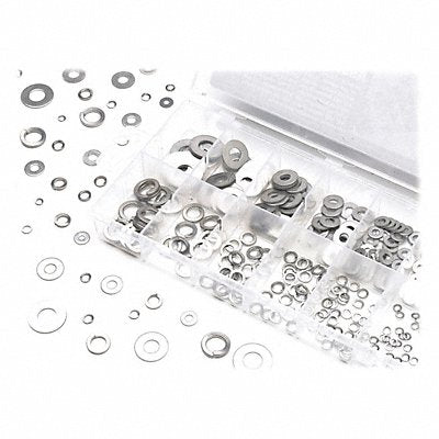 Lock and Flat Washer Hardware Kit 350Pc