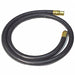 Nylon Lined Rubber Hose w/Brass Fittings