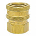 Straight-Thru Brass Socket 1 FPT