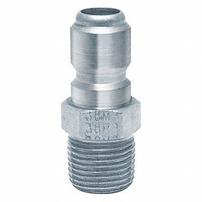 Steel Plug 3/8 MPT