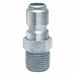 Steel Plug 3/8 MPT