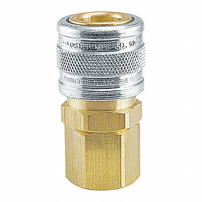 Manual Socket 1/4 FPT Brass/Steel