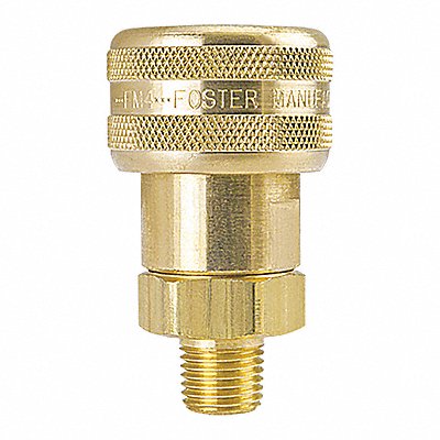 Auto Socket 1/2 MPT Brass