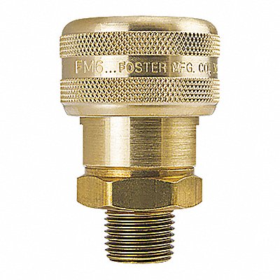 Auto Socket 3/4 MPT Brass