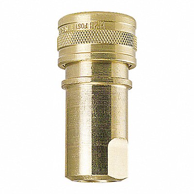 Brass Socket 1/4 x1/4 FPT