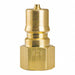 Brass Plug 1/4 x1/4 FPT