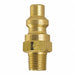 Plug Brass 1/4 1/4 MPT