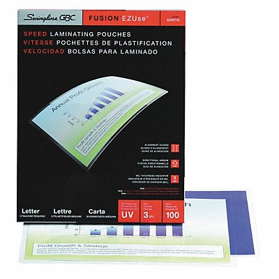 Laminate Pouch 3 mil 11.5x9 PK100