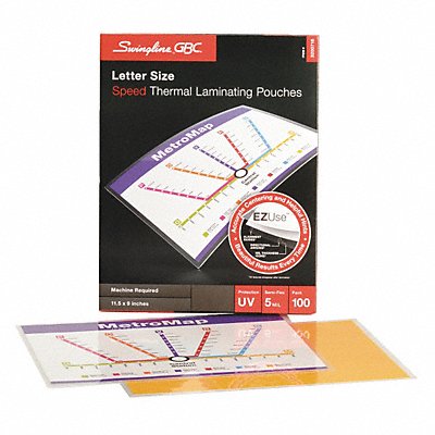 Laminate Pouch 5 mil 11.5x9 PK100