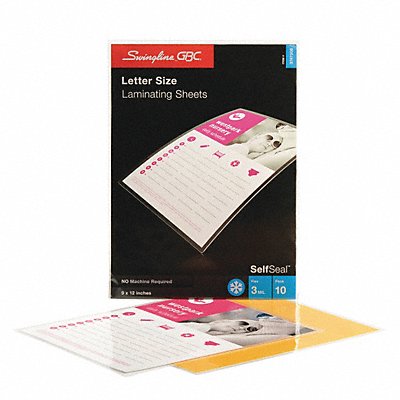 Single Laminating Sheet 9x12 PK10