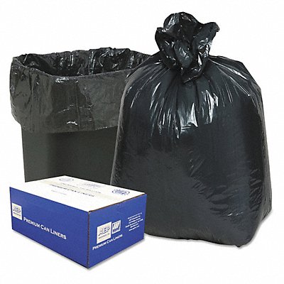 Trash Can Liner 16gal Black PK500