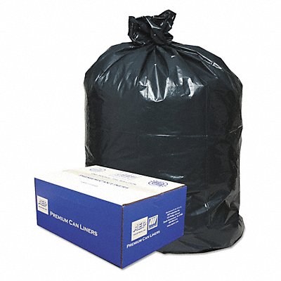 Trash Can Liner 56gal. Black PK100