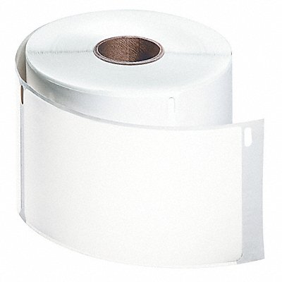 Label Roll Poly Shipping White