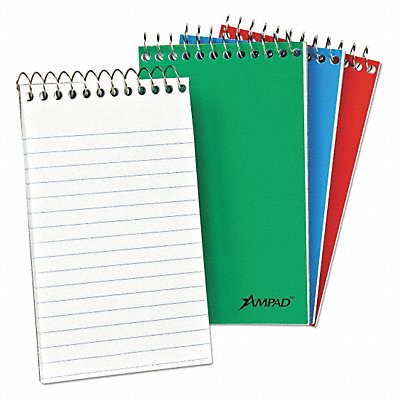 Notebook Pocket Top Assorted PK3