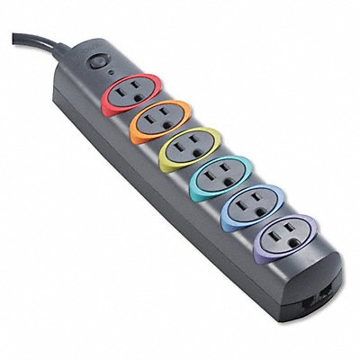 Basic Strip Surge Protector 6 Outlets