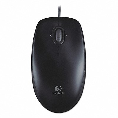 Corded Optical Mouse USB Black M100