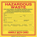 California Waste Label Vinyl 6 x6 PK100