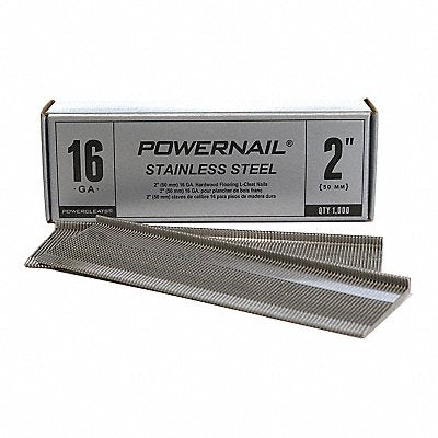 SS Cleat 16 ga. 2 L-Style PK1000