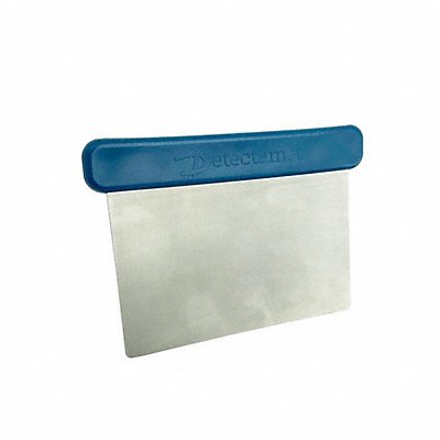 Metal Detectable Scraper 5.9 in L Blue