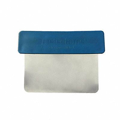 Metal Detectable Scraper 5.9 in L Blue