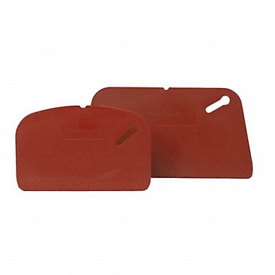 Metal Detectable Scraper 6.29 L Red PK5