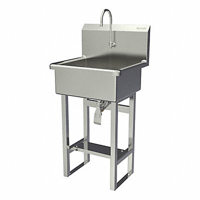 Freestanding Wash Stations with Faucets