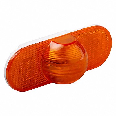 Stop/Turn/Tail Light Oval Amber 6-1/2 L