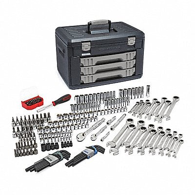 Mechanics Tool Set 232 pcs. w/3 Drw Case