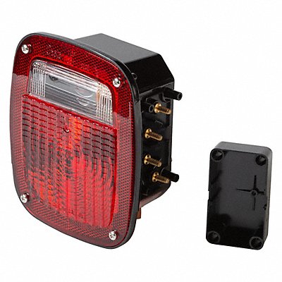 Stop/Turn/Tail Light Square Red 5-3/4 L