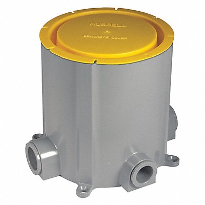 Floor Box 19.5 cu in Capacity Round