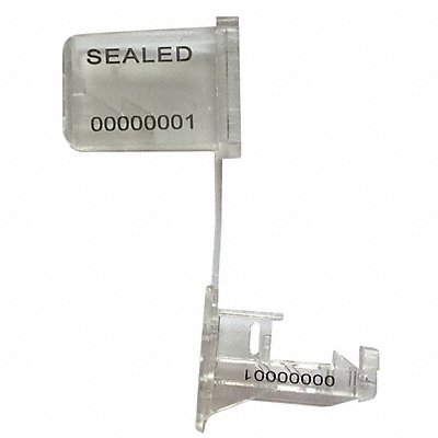 Padlock Seal 1-3/4 L 8 Digits PK50