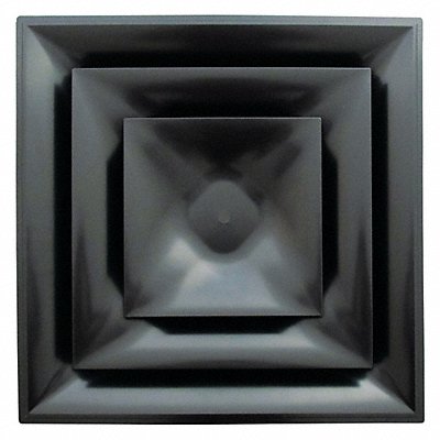 Ceiling Diffuser Black 12 Duct Size