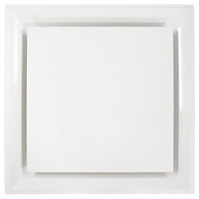 Ceiling Diffuser White 6-1/4 Depth