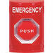 Emergency Push Button Red SPDT Relay