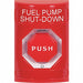 Fuel Pump Shutdown Push Button Red SPDT