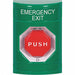 Emergency Exit Push Button Green SPDT