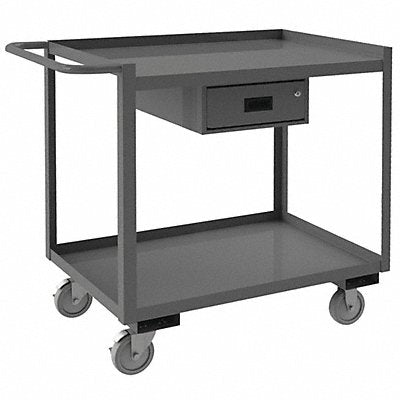 Mobile Wrkstion Steel 48 L 24 W 2 Shelf